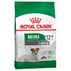 Royal Canin Mini Ageing +12 - пълноценна храна за кучета, специално създадена за възрастни кучета от дребните породи с тегло в зряла възраст от 1 до 10 кг., над 12 години 1.5 кг.